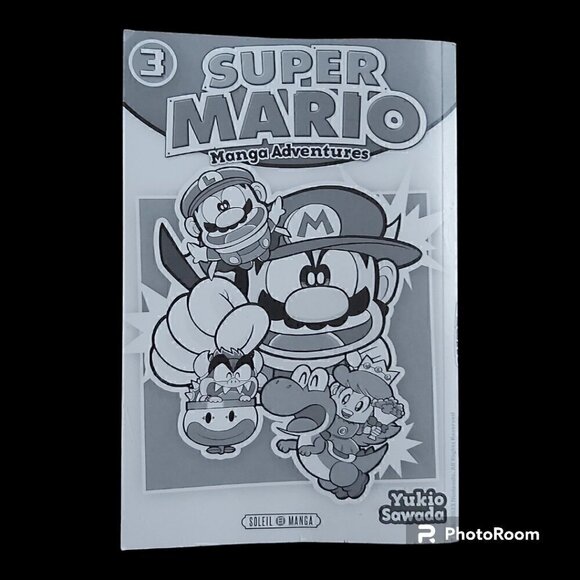 Super Mario Manga Adventures 3 By Yukio Sawada - French Version, Black/White - Picture 1 of 3